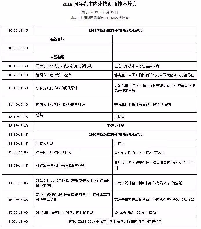 上海汽车内外饰展览会同期活动-球速等离子清洗机