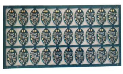 光电领域中等离子表面处理的PCB样品-球速等离子清洗机
