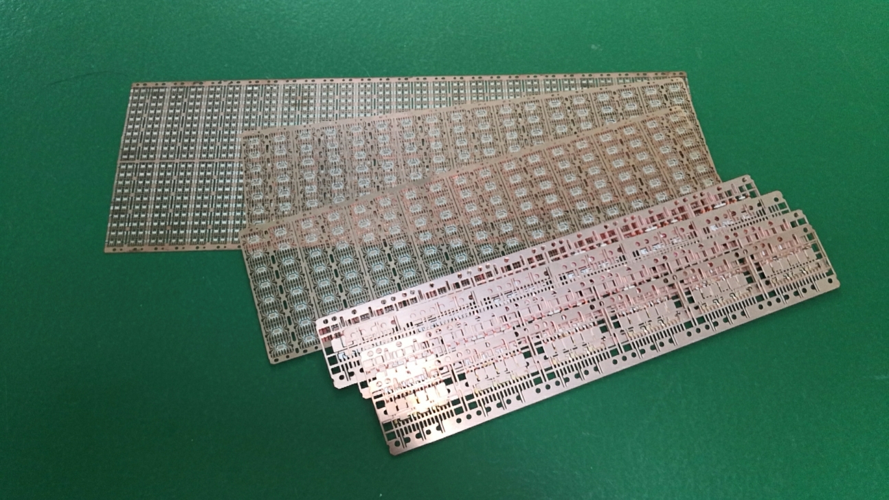 球速等离子清洗机所处理的铜引线框架即铜支架产品